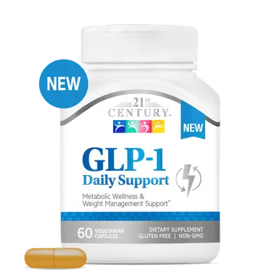 21st Century GLP-1 Daily Support 60 Veg Caps