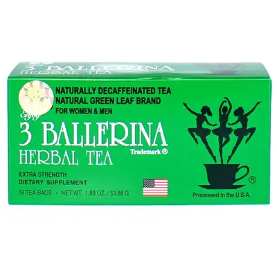 3 BALLERINA HERBAL TEA X 18 BAGS