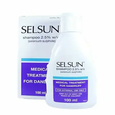 Abbott Selsun Selenium sulfide Topical suspension 2.5% 120ml bottle