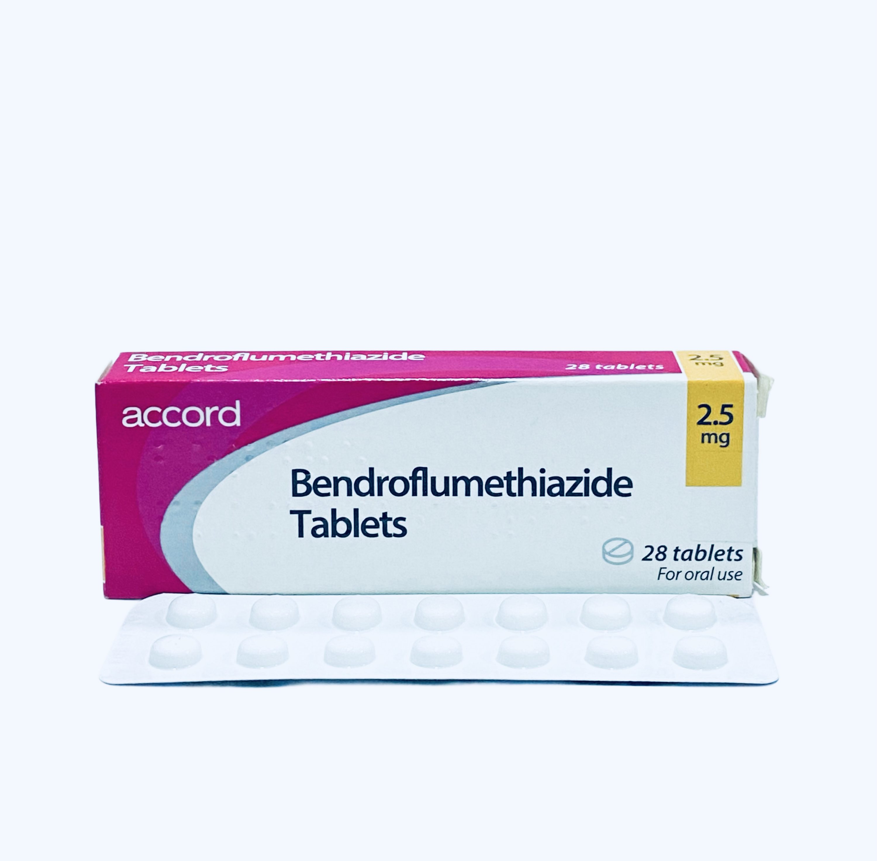 Accord Bendroflumethiazide 2.5mg