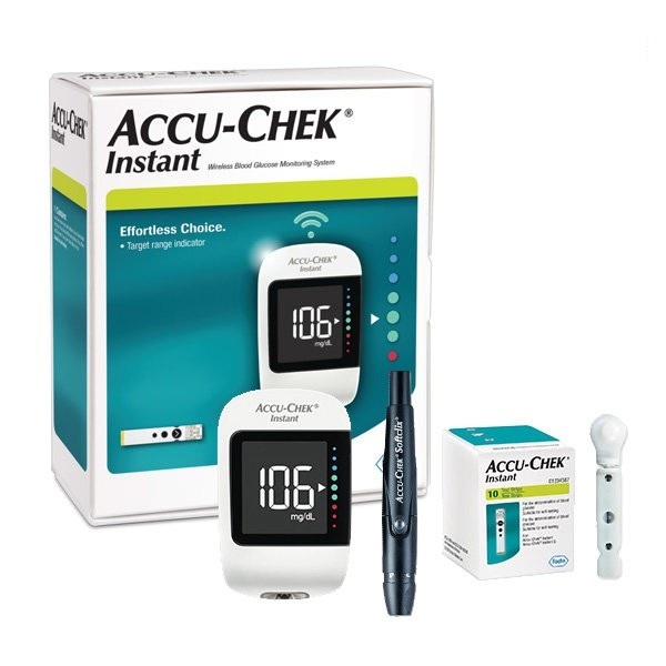 Accu-Chek Instant Glucometer (No Strips)