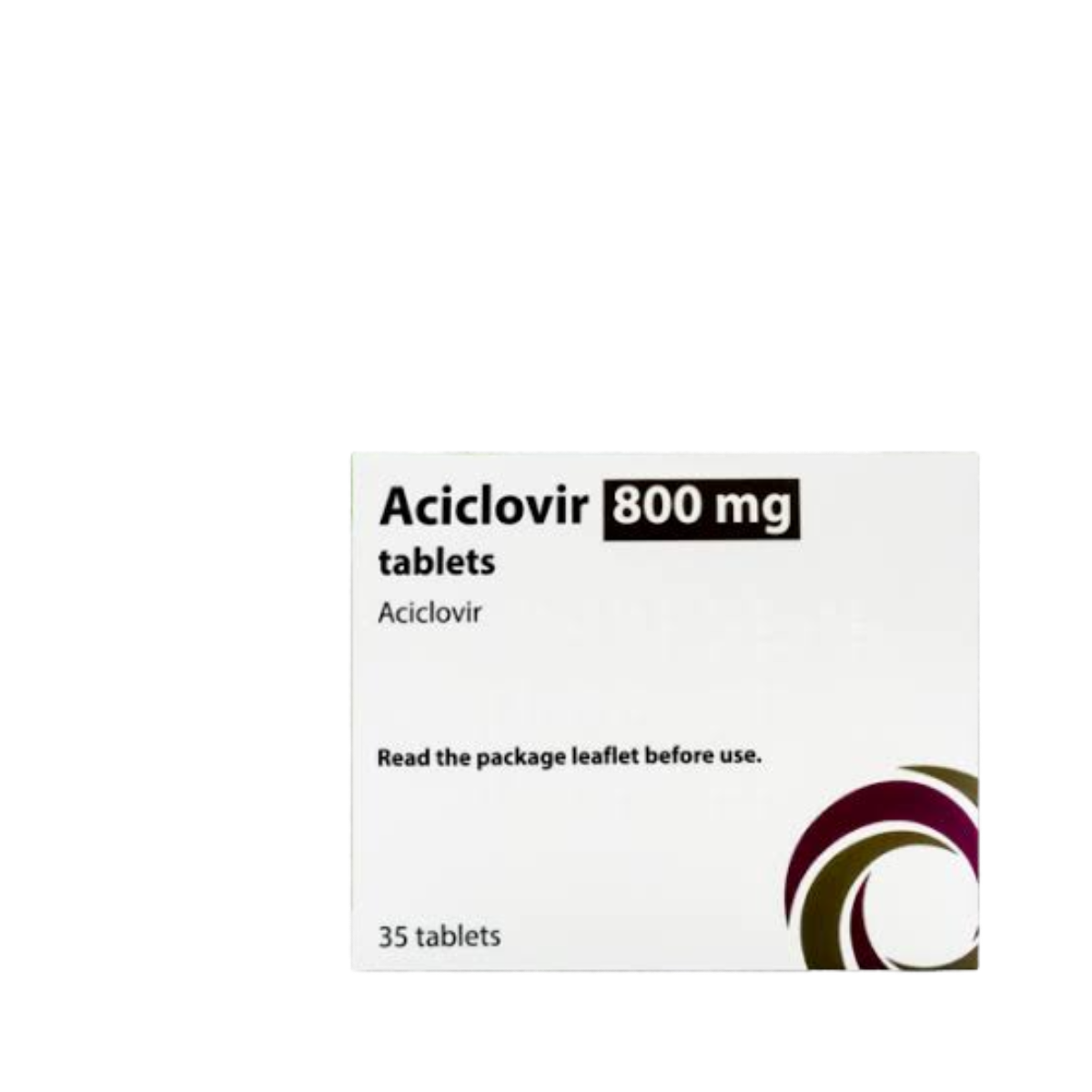 Aciclovir 800mg Tablets, 35 Tablets