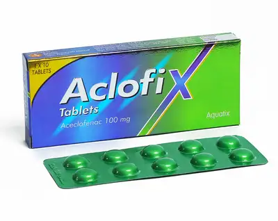 Aclofix-S 100mg/15mg 10 Tablets