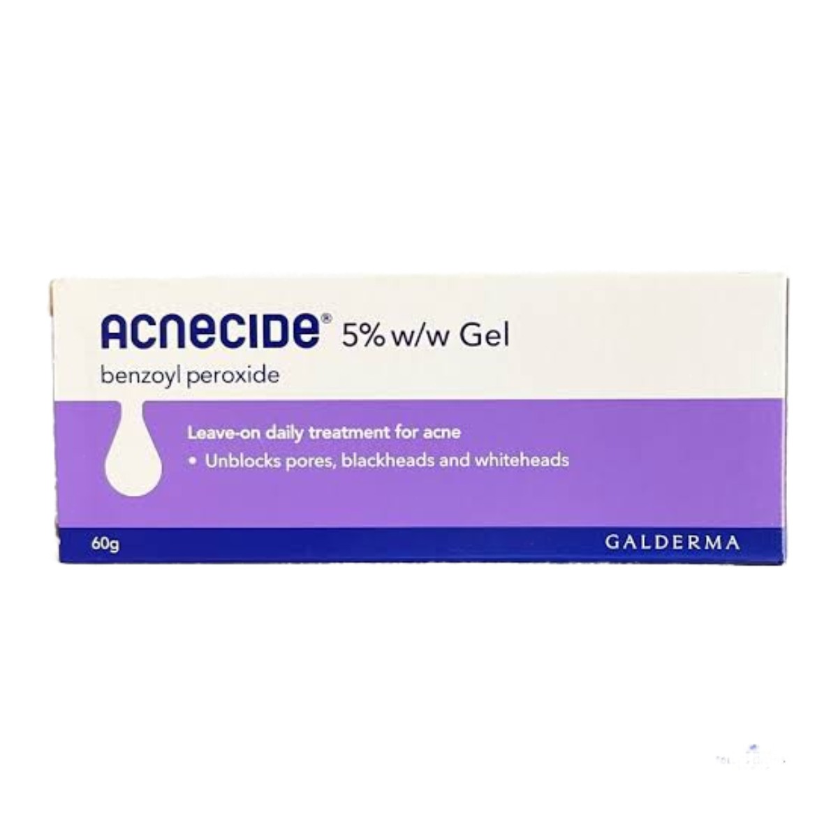 Acnecide Gel - Benzoyl Peroxide 5% Gel, 60g