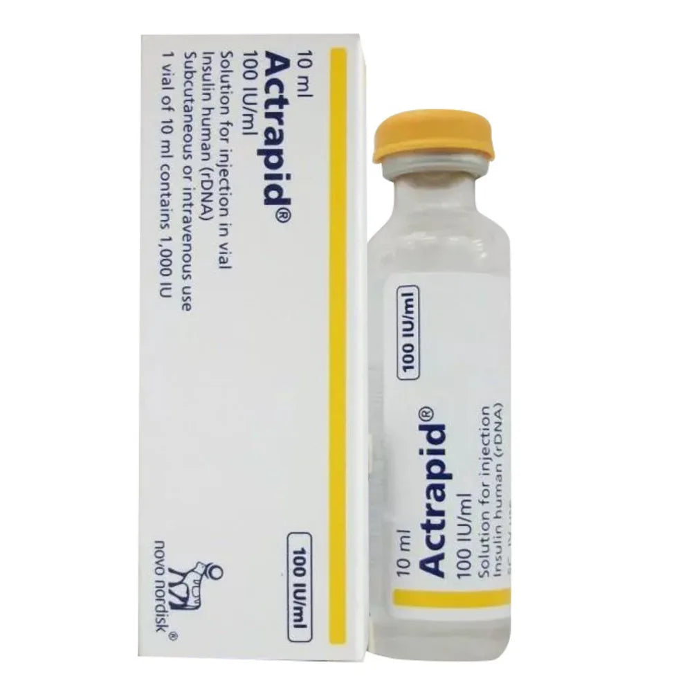 Actrapid HM 100iu/ml 10 ml Vial