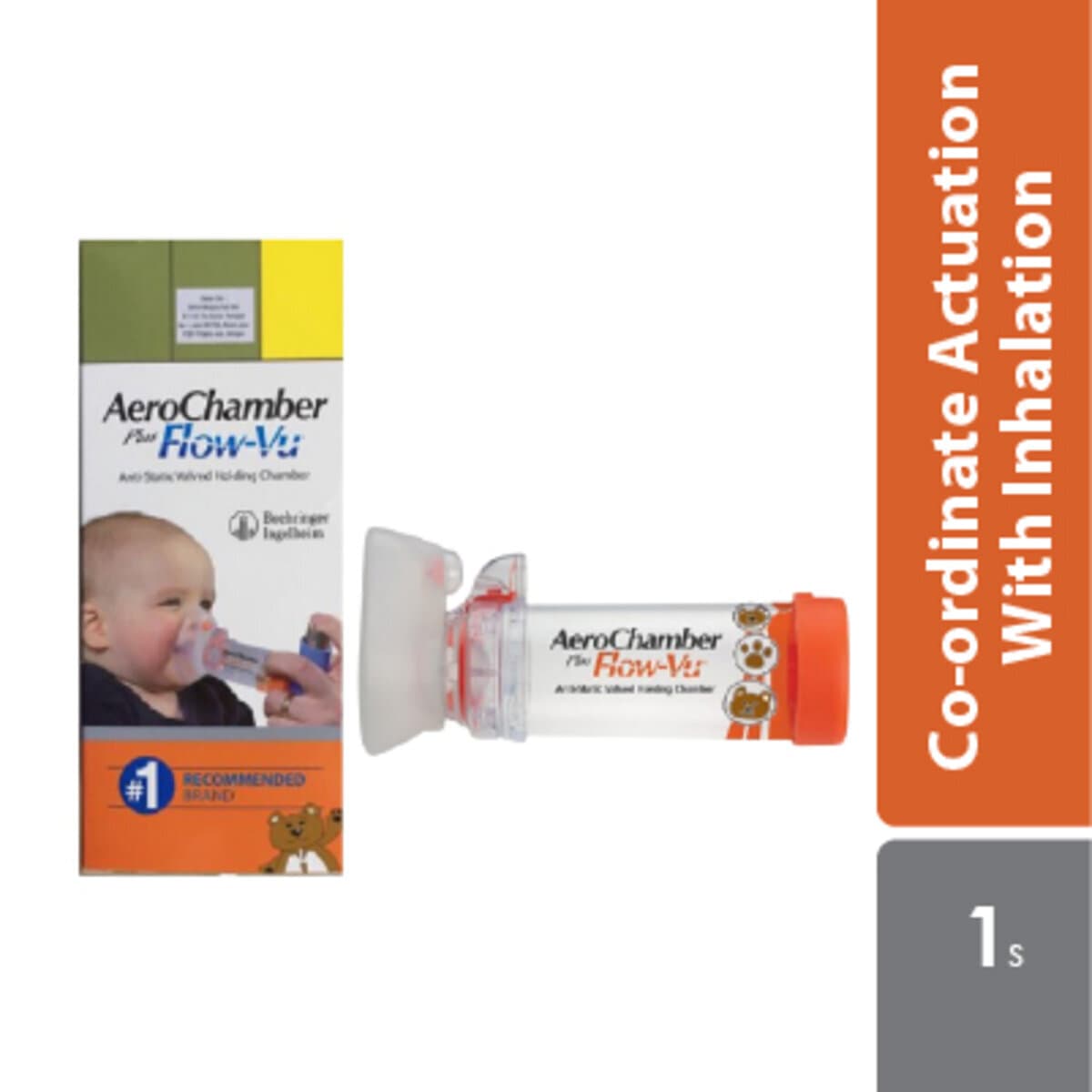 Aerochamber Plus Flow - Vu Infant