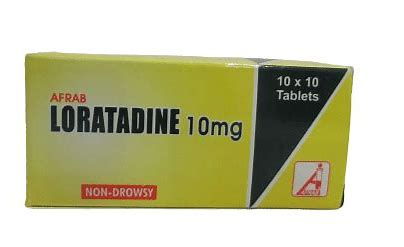 Afrab Loratadine 10mg 1x10tablets