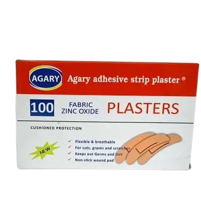 AGARY ADHESIVE STRIP PLASTER  7.5CM X 5M