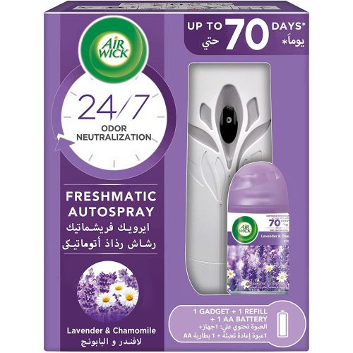 Airwick Freshmatic Complete Automatic Spray Air Freshener ? Lavender