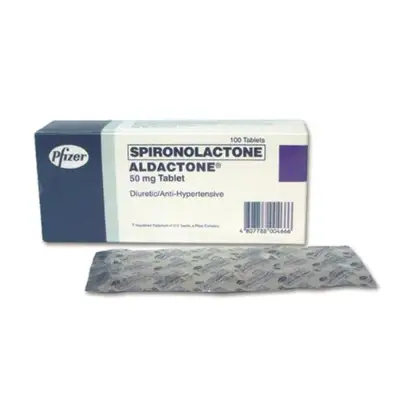 Aldactone 50mg 100 Tablets