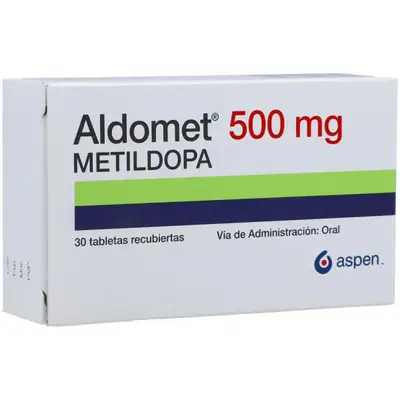 Aldomet 500mg 30 tabs