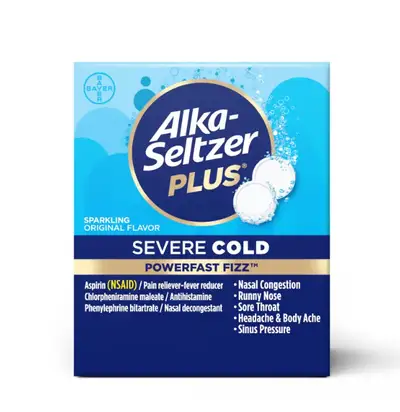 Alka-Seltzer Plus Severe Cold Effervescent Tablets 20s