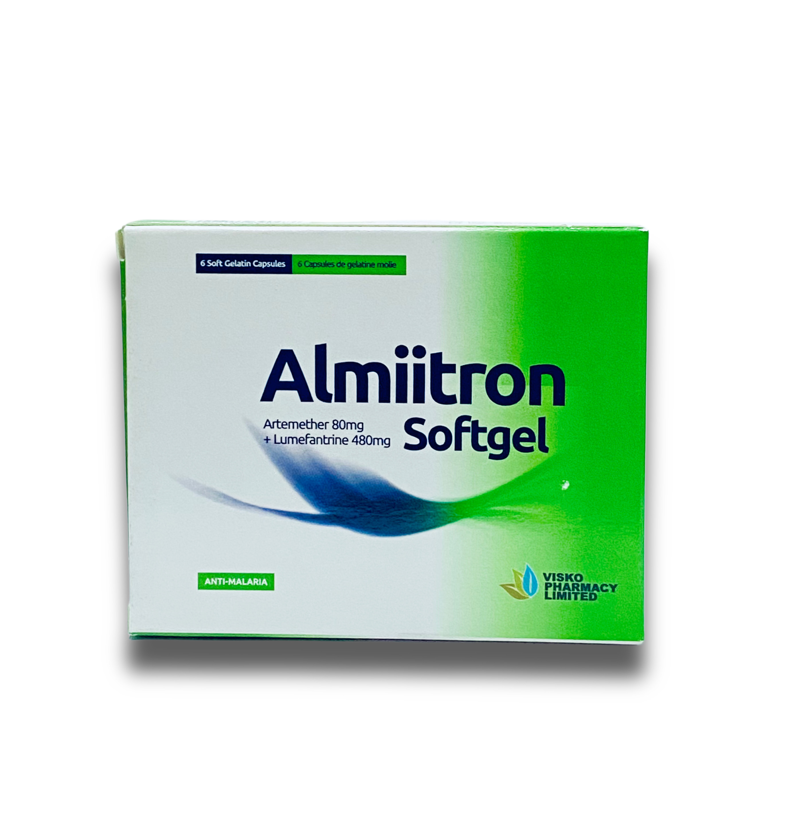 Almiitron Softgel Gelatin Capsules x6