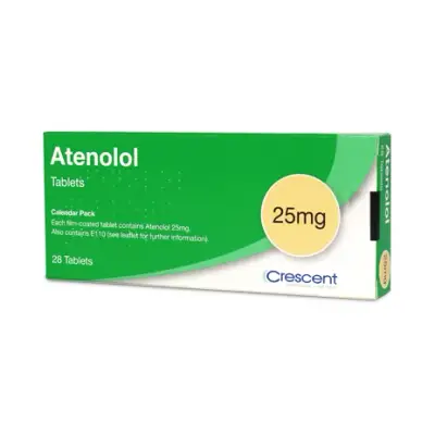 Almus Atenolol 25mg 28 tablets pack