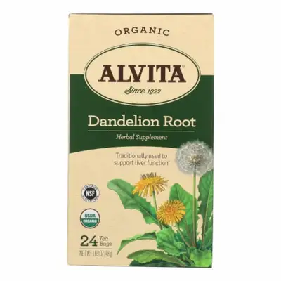 ALVITA ORGANIC DANDELION ROOT TEA