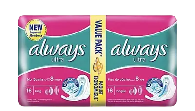 ALWAYS ULTRA DOUBLE PINK