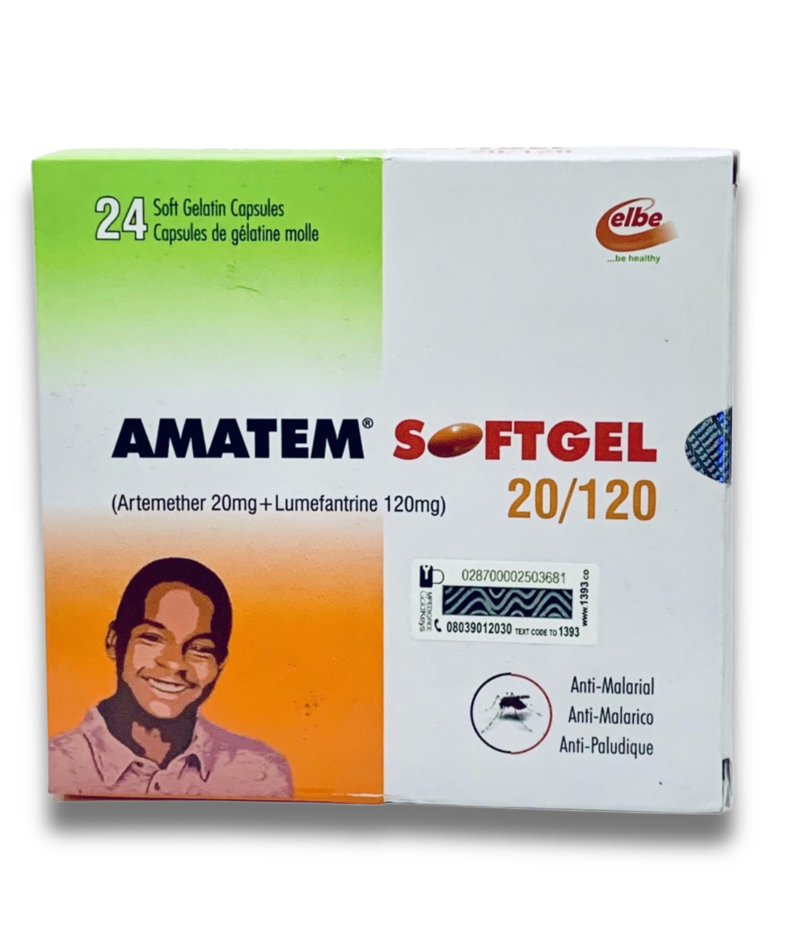 Amatem Softgel Capsule 20/120 x24