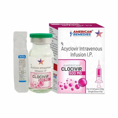 American Remedies Acyclovir intravenous infusion 500mg