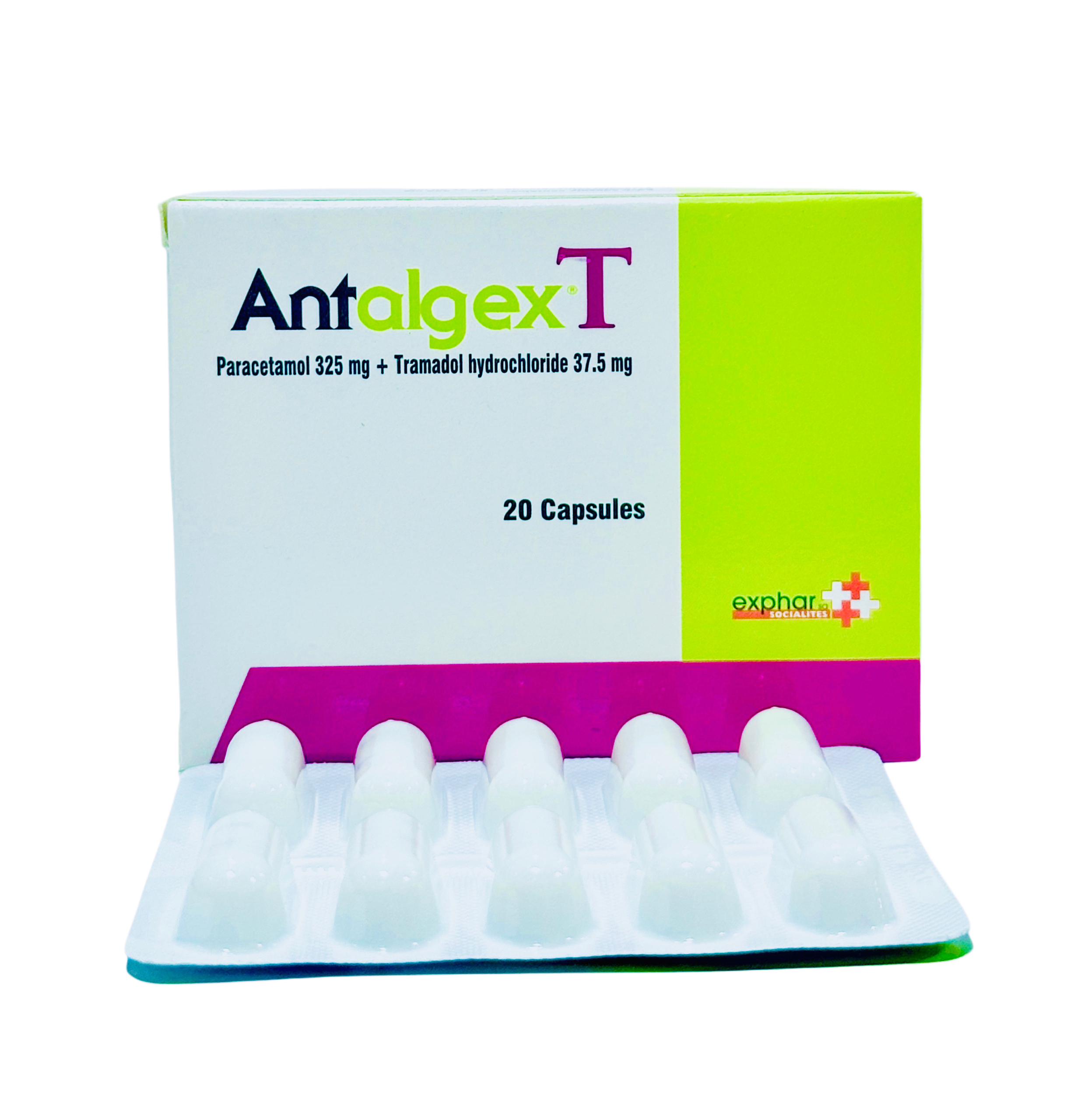 AntalgexT Capsule (Para + Tramadol) x20