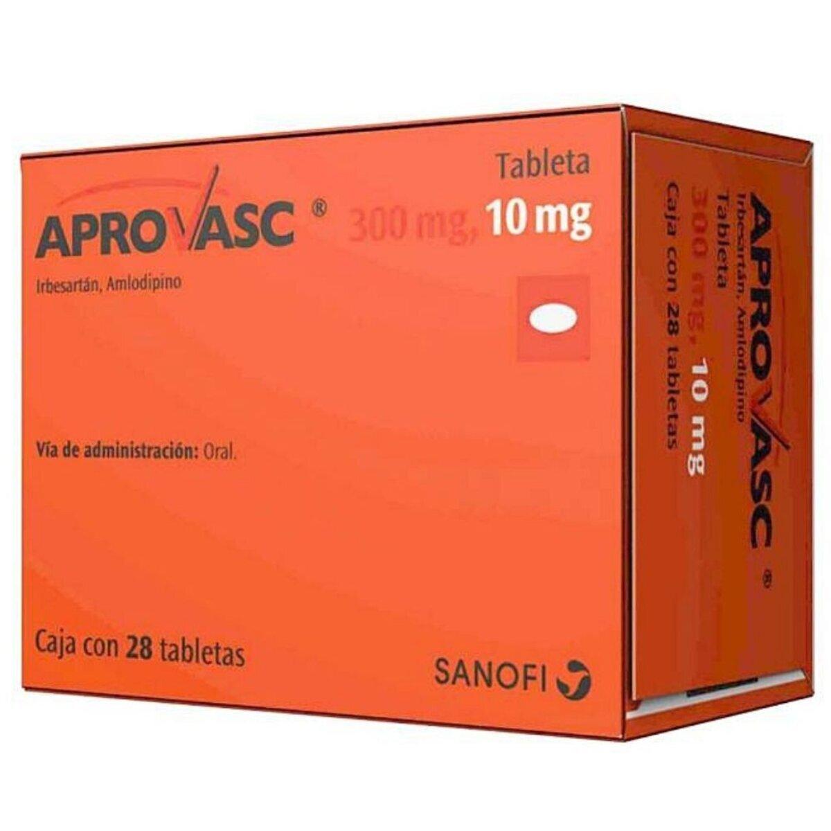 AproVasc 300mg/10mg - Irbesartan Amlodipine, 28 Tablets