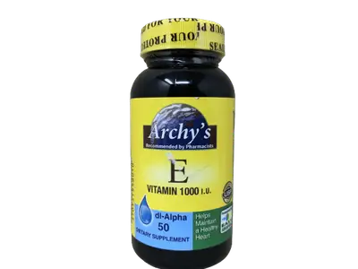 ARCHY'S VITAMIN E 1000IU X 50 TABS
