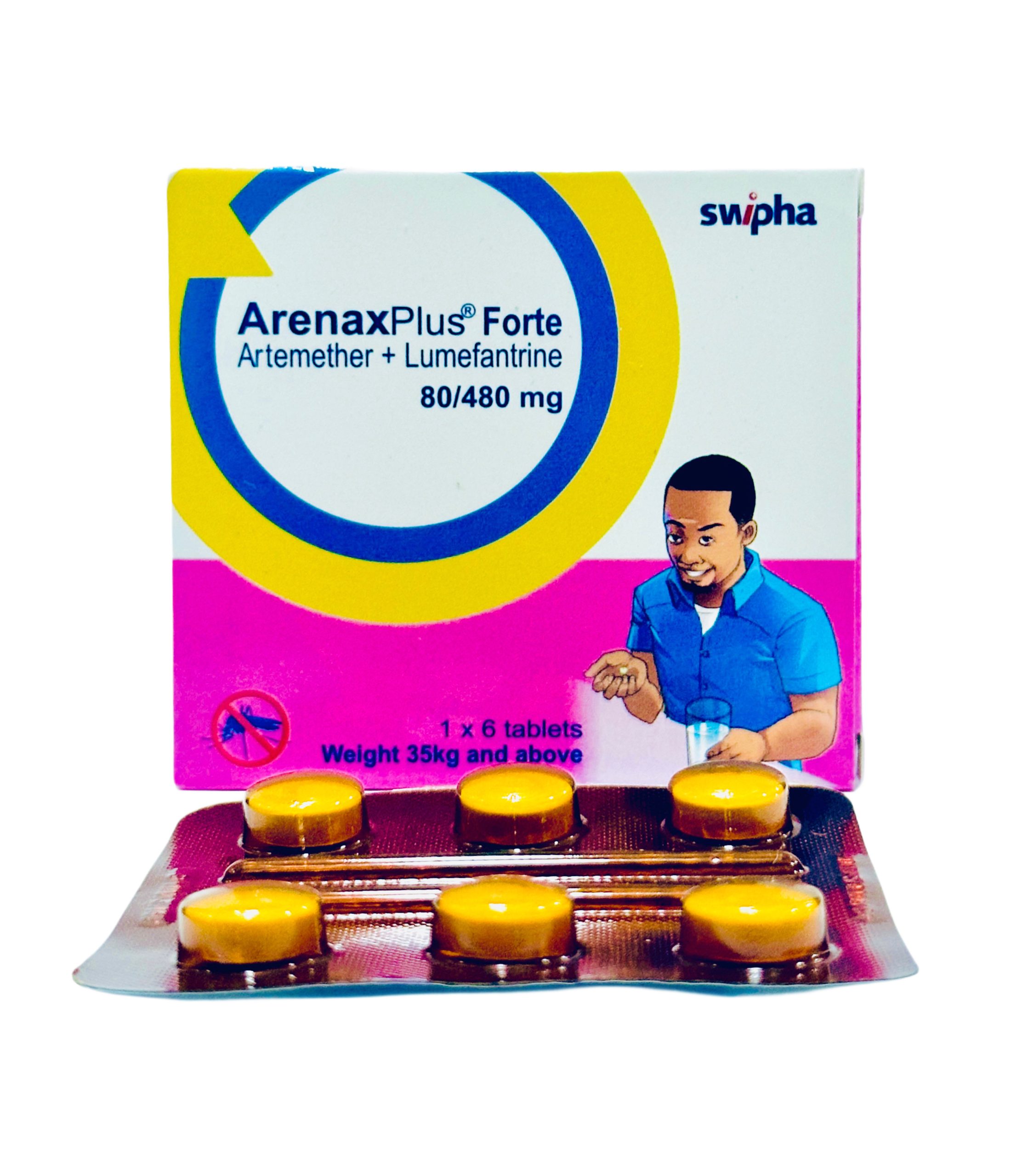 Arenax Plus Forte Tablet 80/480mg x6