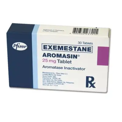 Aromasin Exemestane 25mg 30 tablets pack