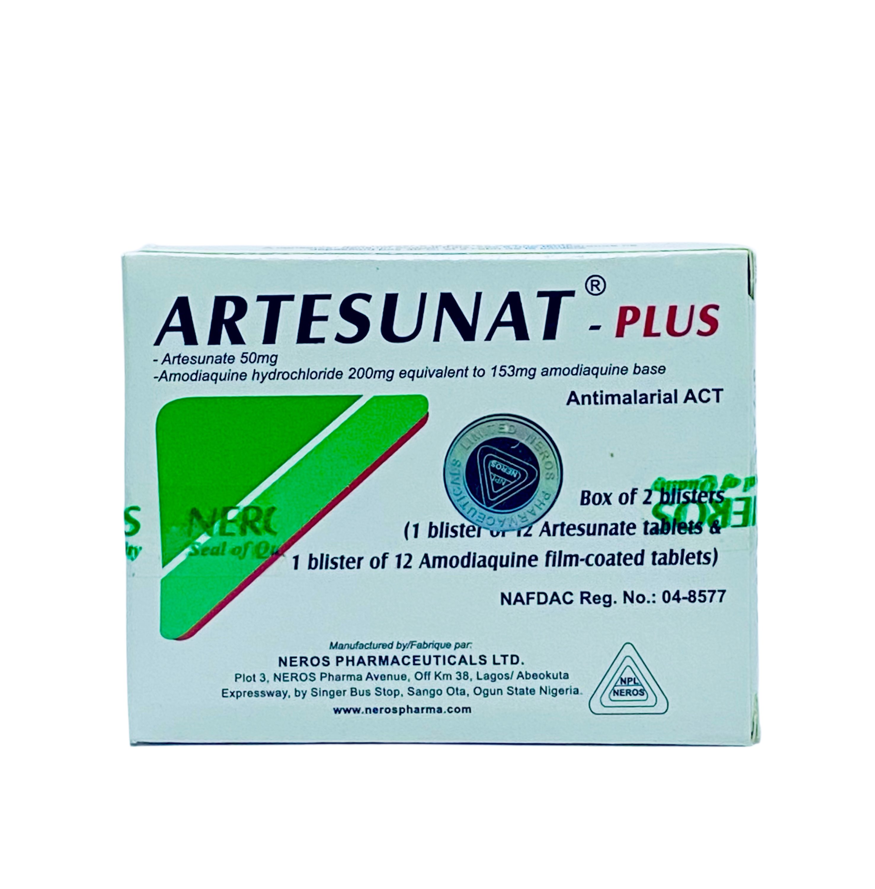 Artesunate Plus Tablet (Antimalaria) x24