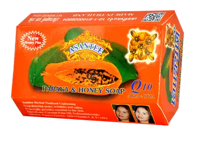 Asantee Papaya & Honey Soap 125g