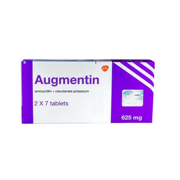 Augmentin 625mg Tablets Gsk x 14