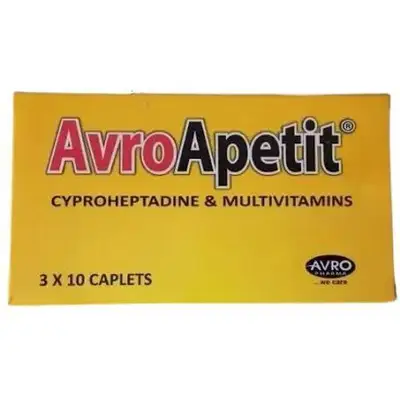 AvroApetit cyproheptadine 200ml syrup
