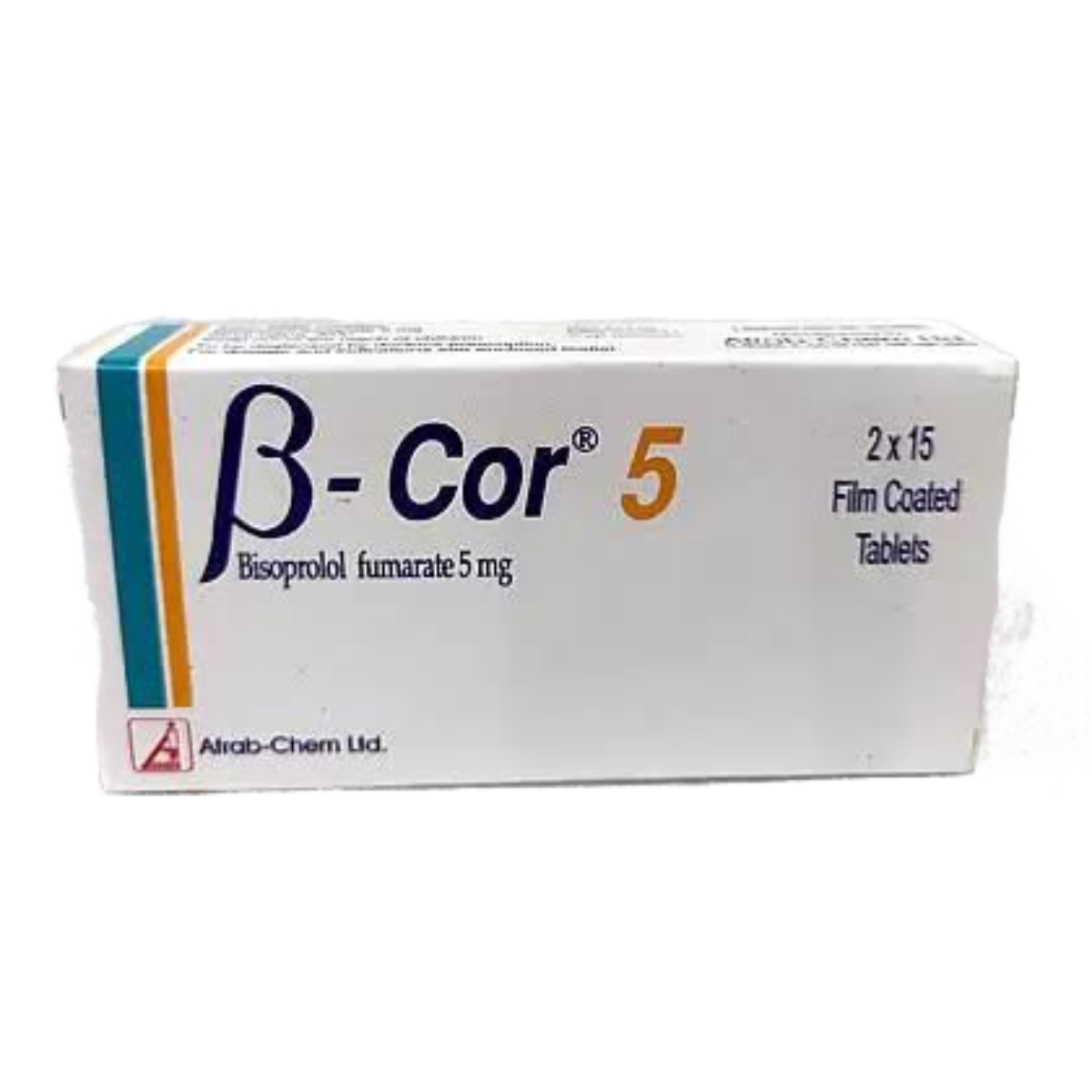 B - Cor 10 - Bisoprolol Fumarate 10mg Tablets, 30 Tablets