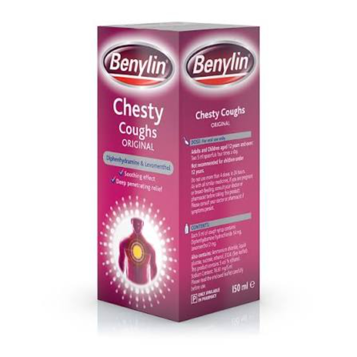 Benylin Chesty Cough Original Syrup, 150mls