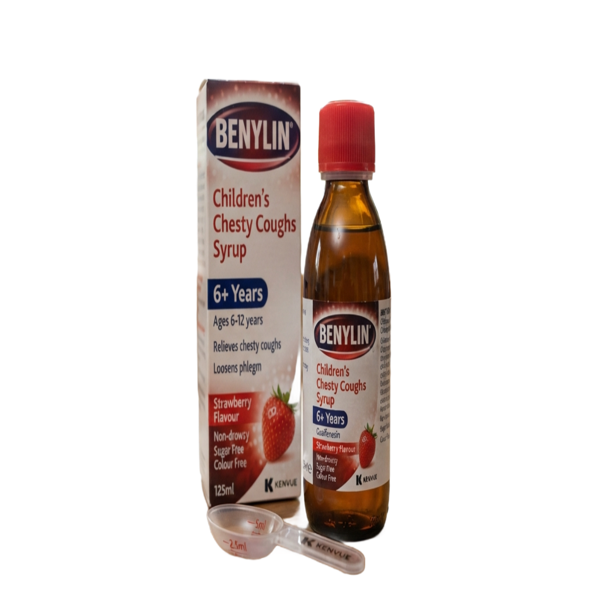 Benylin Children’s Chesty Coughs Syrup 6+ Years, 125ml