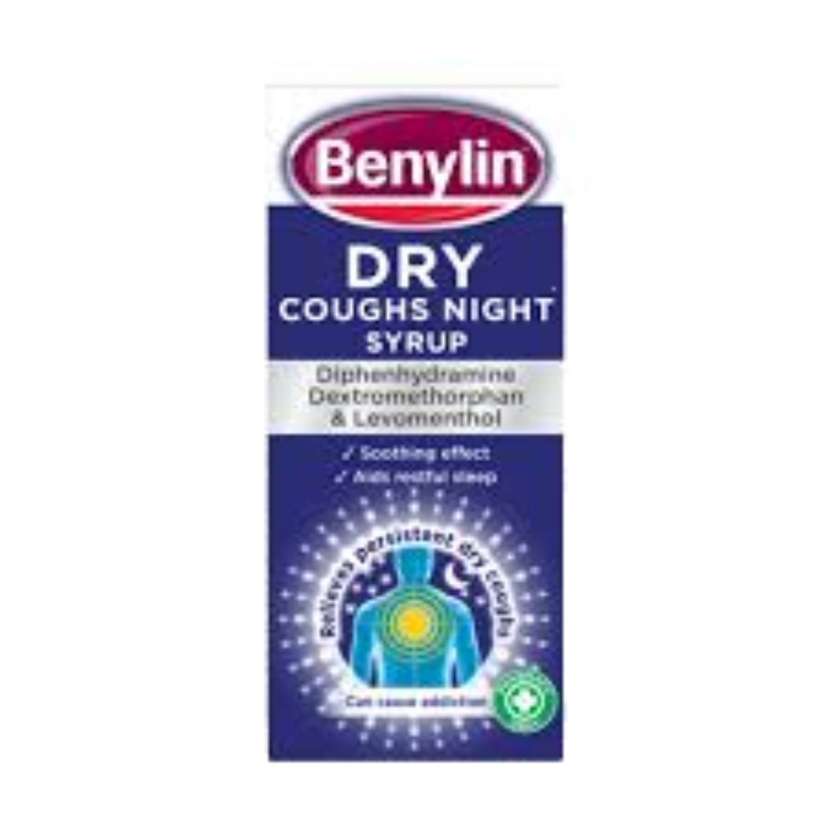 Benylin Dry Cough Night Syrup, 150ML