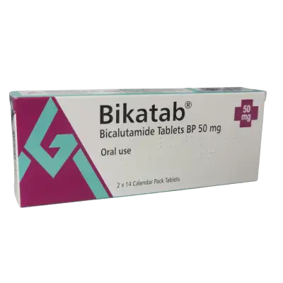 Bikatab Bicalutamide 50mg 28 tablets pack