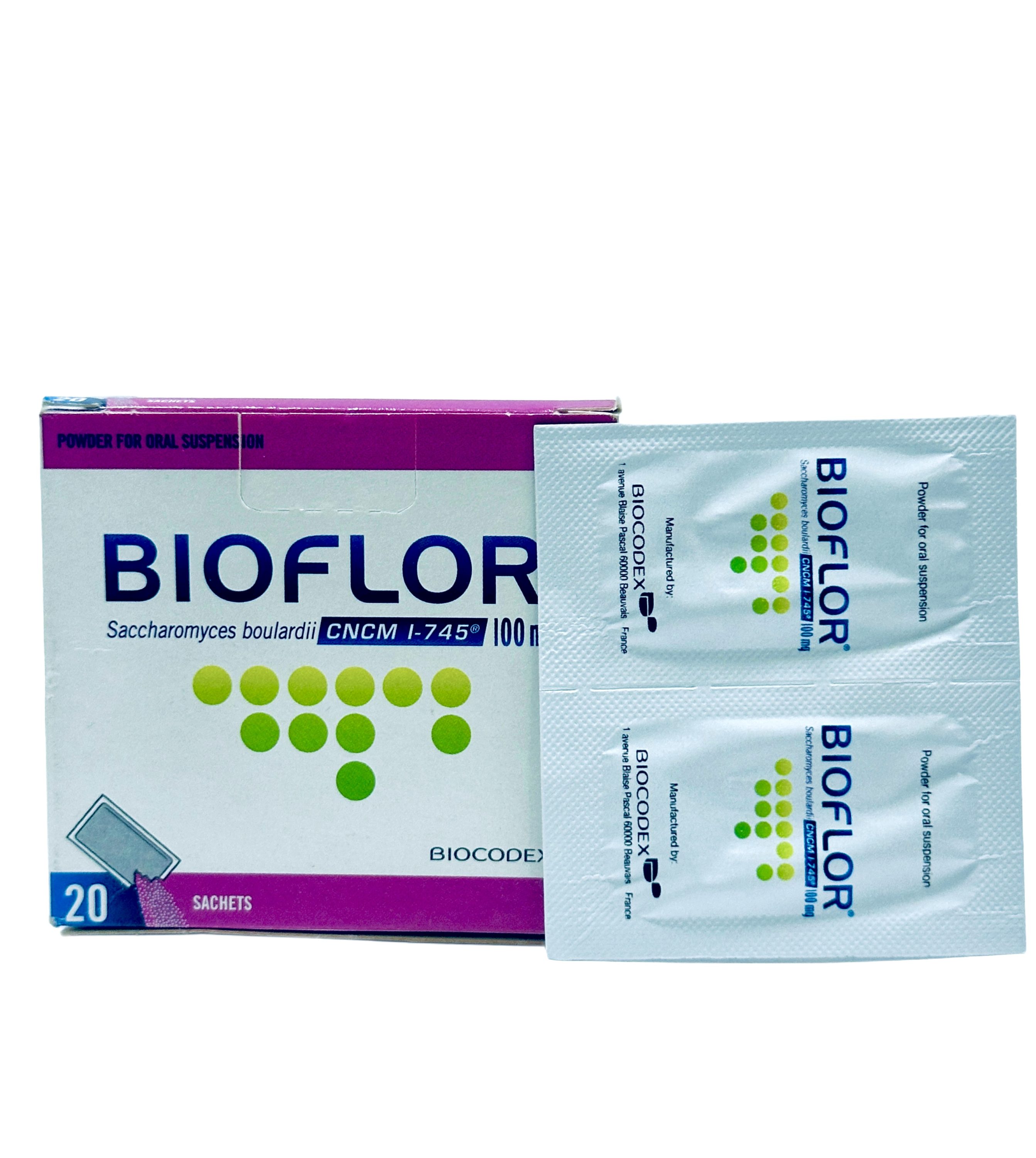 Bioflor Powder Sachet (Saccharomyces boulardii)  x20