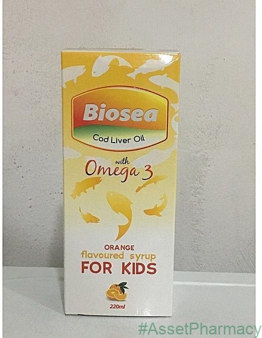 Biosea Cod Liver Oil With Omega 3 For Kids 220ml