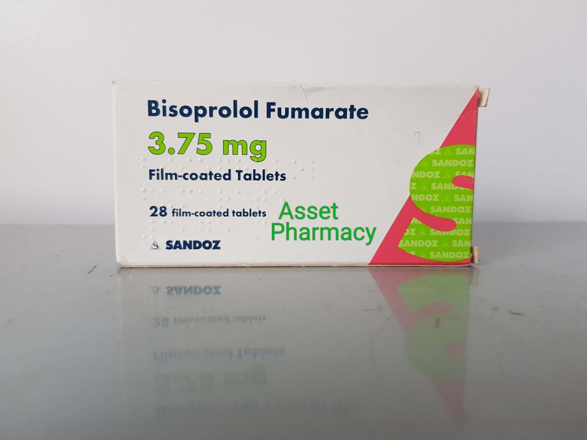 Bisoprolol Fumarate 3.75mg Tablets 28 Tablets
