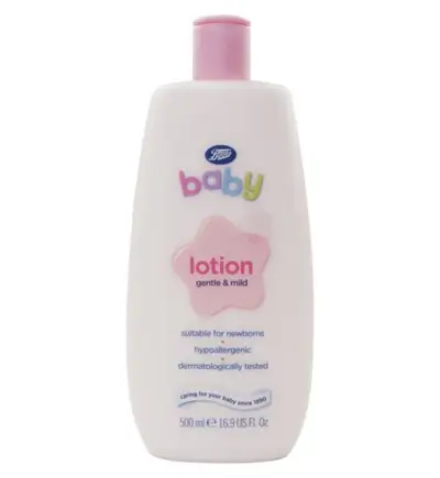 BOOTS BABY LOTION