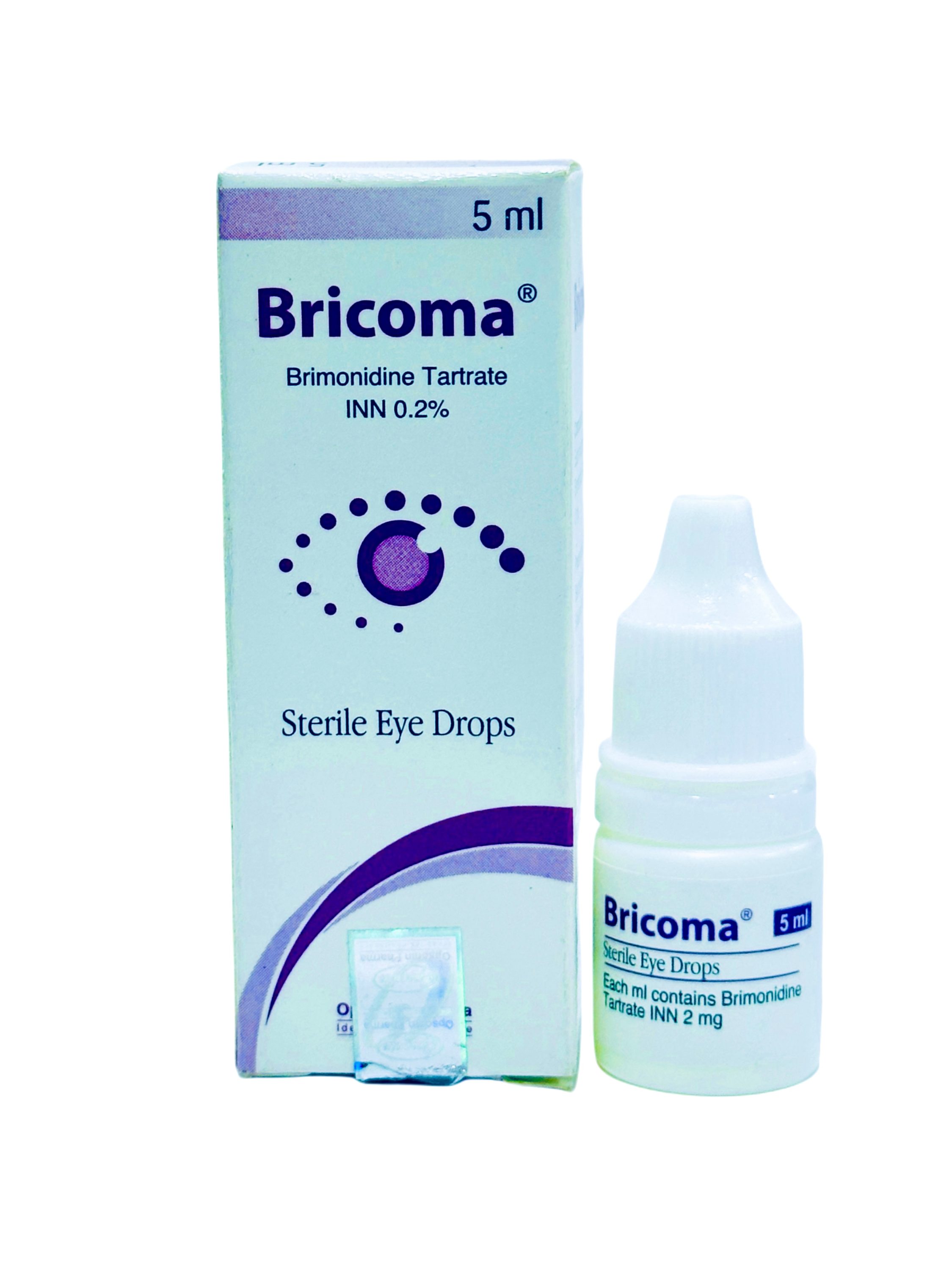 Bricoma Eye Drop Sterile (Brimonidine) x5ml