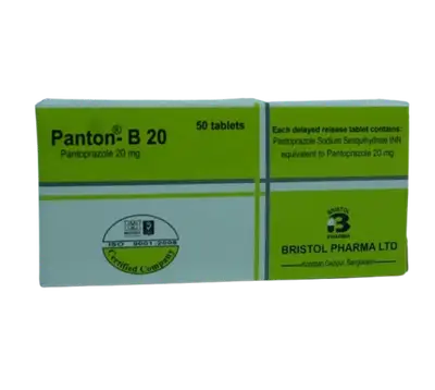 Bristol Panton-B 20mg 50 Tablets