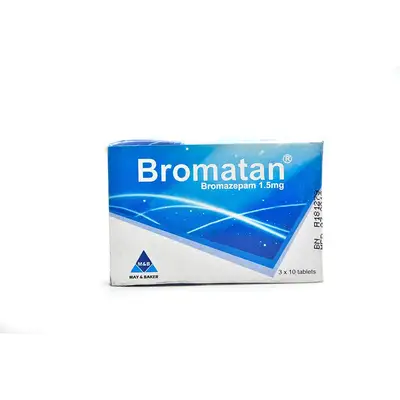 Bromatan (Bromazepam) 1.5mg x 30 Tablets