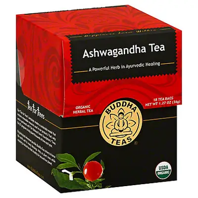 BUDDHA TEAS - ASHWAGANDHA TEA BY 18