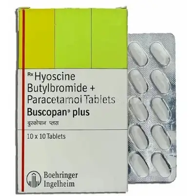 Buscopan Plus 100 Tablets