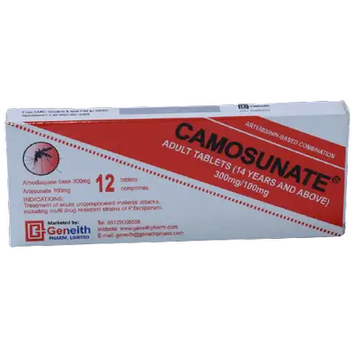 CAMOSUNATE ADULT 300MG/100MG*12