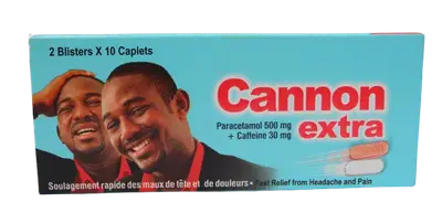 Cannon PC Paracetamol & Caffeine Tablets x10