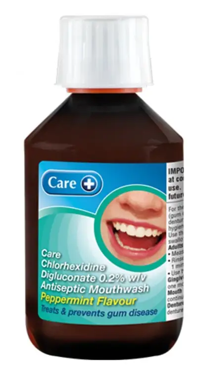 CARE + CHLORHEXIDINE MOUTHWASH 300ML(ANISEED)