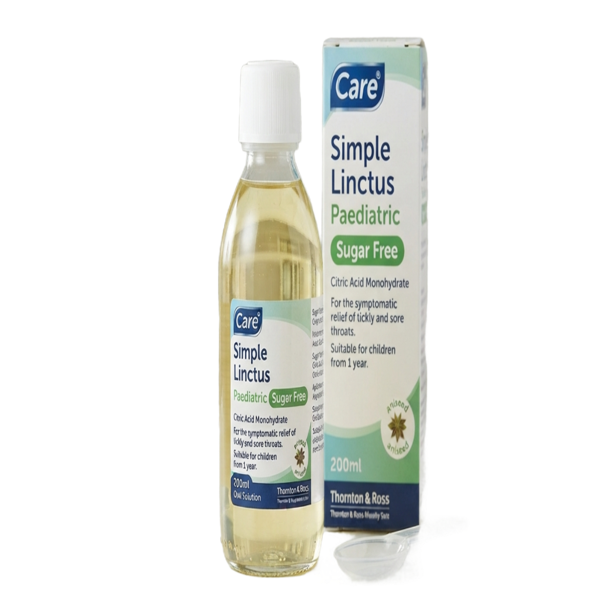 Care Simple Linctus Paediatric Sugar Free, 200ml