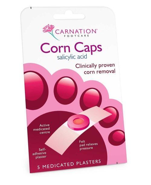 Carnation Medicated Corn Caps, 10 Plasters